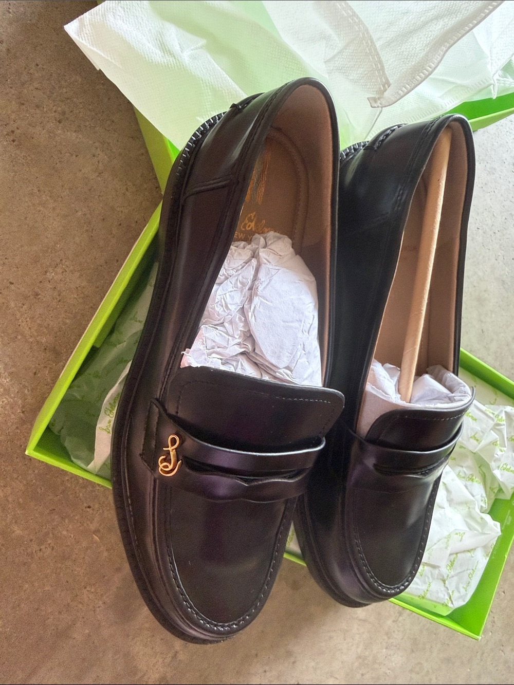 Sam Edelman Colin Black Leather Women Shoe